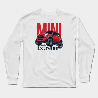 Car mini retro offroad extreme Long Sleeve T-Shirt